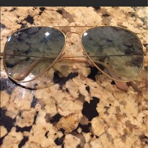 Large lens aviator ray bans